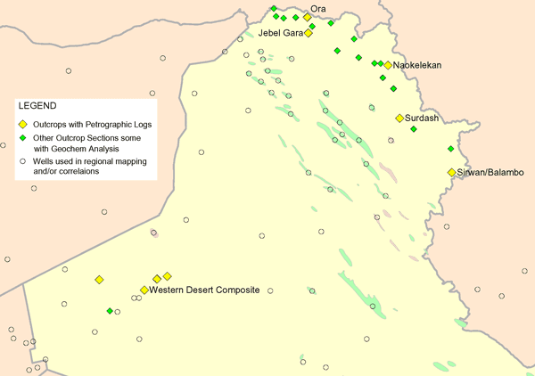 MOI analysed locations