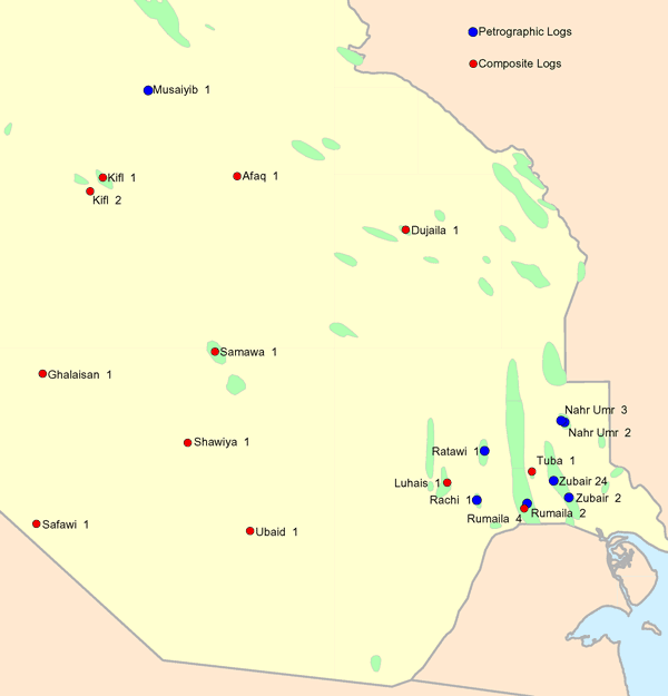 NIJP analysed locations